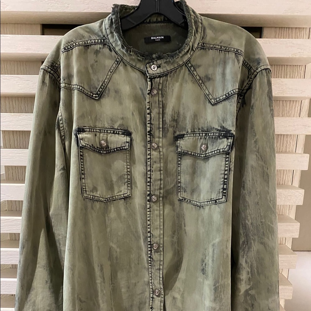 Authentic Balmain Dress Shirt